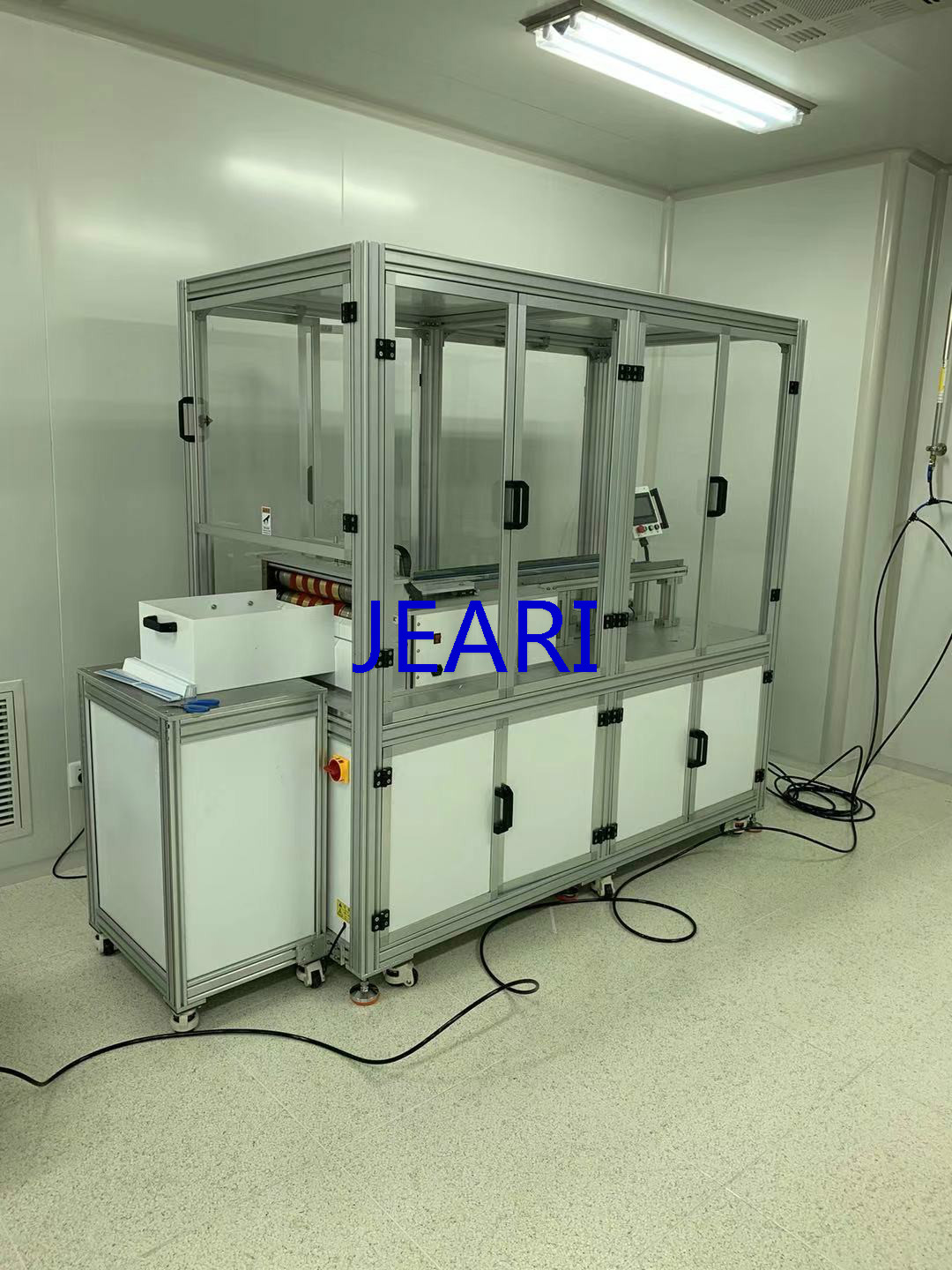 Blood glucose test strips production equipment--Blood glucose test strip automatic cutting machine